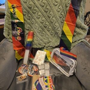 Rainbow Party Supplies Set